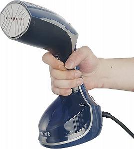 Вертикальний відпарювач Brandt BDF10B 1500W 250ml Aluminium Sole Blue - Фото 1