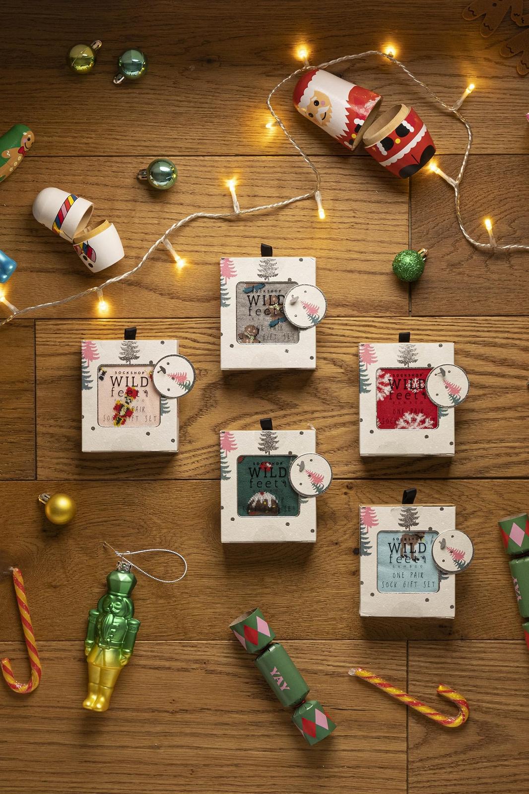 Шкарпетки SockShop Wildfeet Christmas Gift Box, розмір 37-42, фото №4