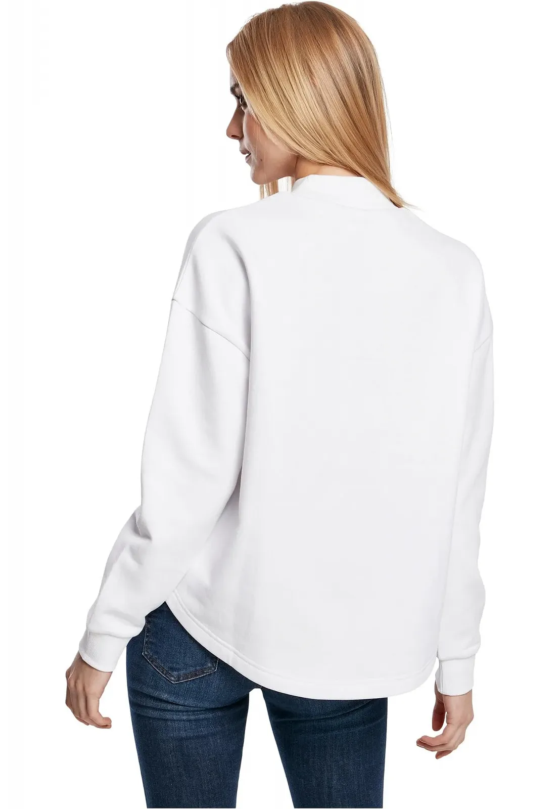 Женский свитшот Urban Classics Oversized High Neck Crew, фото №4