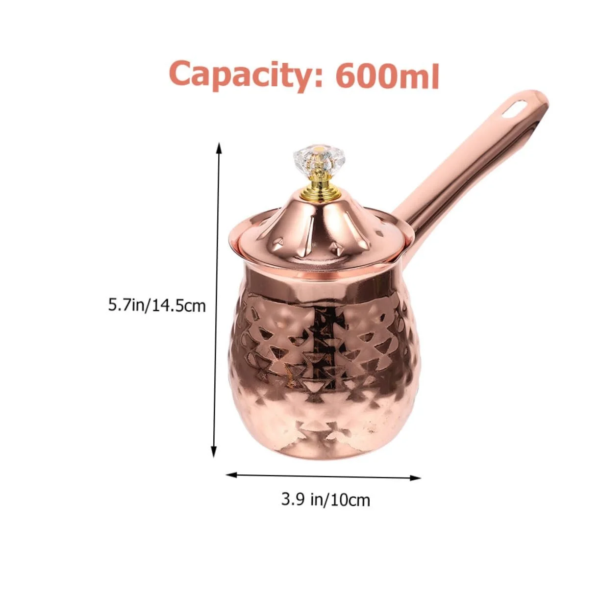 Кавник Молочник Ipetboom з обпаленою ручкою, багатофункціональний глек для кави та підігрівач молока, фото №2 Кавник Молочник Ipetboom з обпаленою ручкою, багатофункціональний глек для кави та підігрівач молока, фото №2