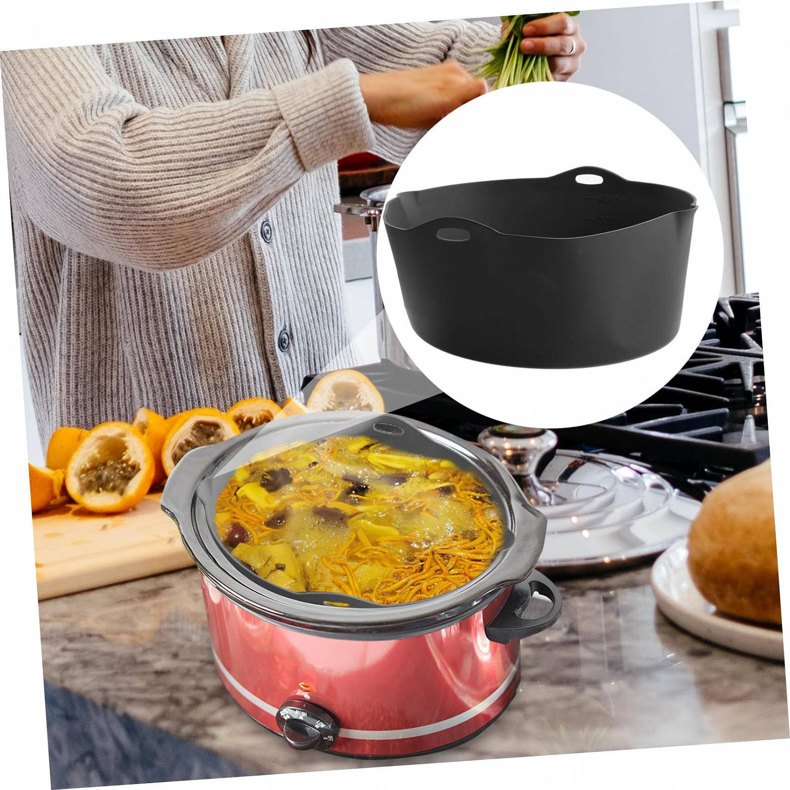 Вставка RORPOIR Slow Cooker Liner Силиконовая Вставка для Медленной Плиты, фото №7