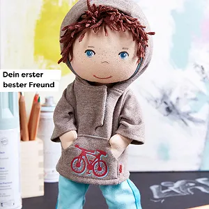 Лялька HABA Lian М'яка ганчіркова лялька 30 см ціна на synthetic.ua - Фото 1 Лялька HABA Lian М'яка ганчіркова лялька 30 см synthetic.ua - Фото 1