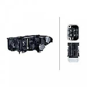 Фара головного света HELLA 1EX 015 449-521 для BMW, правая synthetic.ua - Фото 1