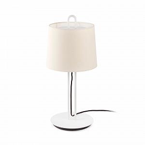 Настільна лампа Faro Barcelona Montreal 24034-05 E27 15 Вт Біла/Бежева - Фото 1