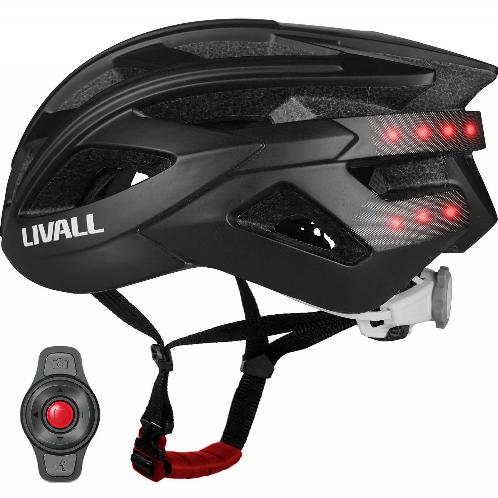 Велосипедный шлем LIVALL Smart с задним светодиодным фонарем и индикатором, Bluetooth, микрофоном и динамиком, предупреждением SOS, беспроводным пультом дистанционного управления, для взрослых мужчин и женщин, фото №1