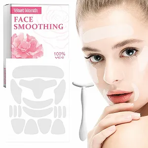 Патчи против морщин для лица, увлажняющие, улучшают состояние кожи, подходят для лба, глаз, щек и других участков - Фото 1