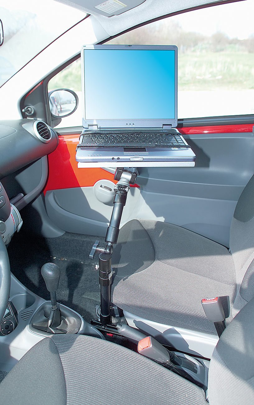 Автодержатель для ноутбука Lescars Универсальный со штативом для камеры, фото №5