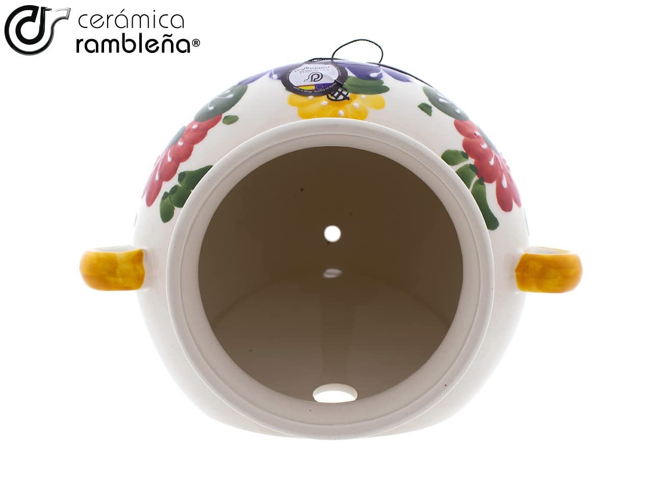 Горщик квітковий настінний D123 Керамічний Алмазний візерунок 19 x 14 x 20 см Scatter, фото №2 Горщик квітковий настінний D123 Керамічний Алмазний візерунок 19 x 14 x 20 см Scatter, фото №2