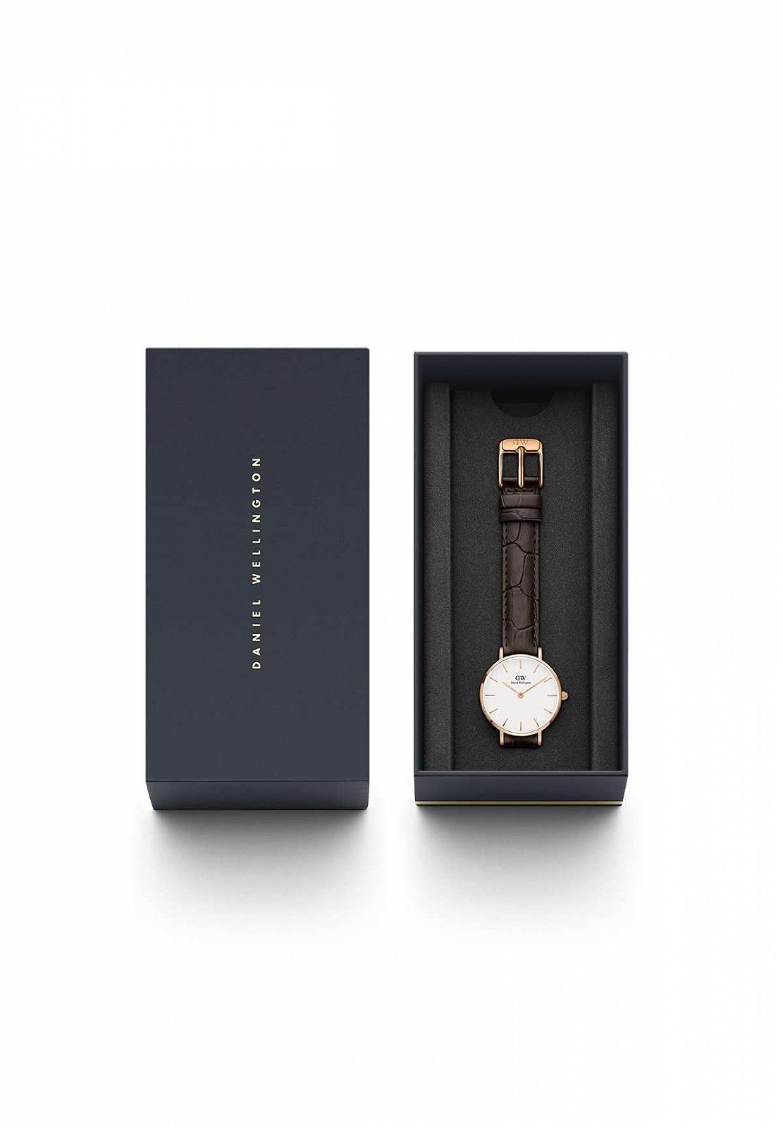 Женские аналоговые кварцевые часы Daniel Wellington DW00100232 с кожаным ремешком, фото №6 Женские аналоговые кварцевые часы Daniel Wellington DW00100232 с кожаным ремешком, фото №6