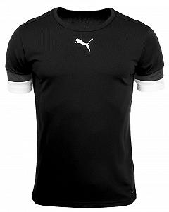 Футболка Puma teamRISE Jersey Jr чорний  L/XL - Фото 1
