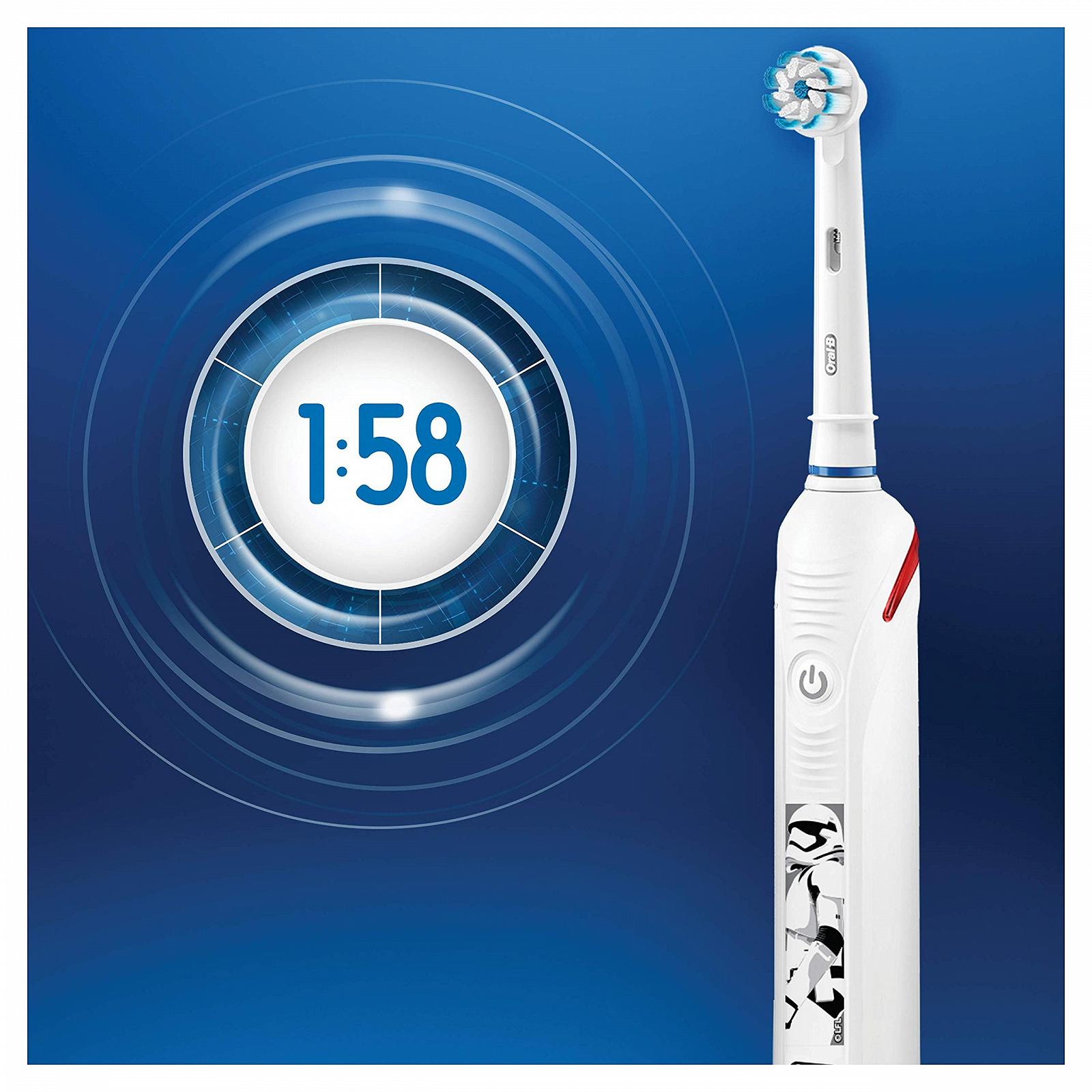 Електрична зубна щітка Oral-B Teen з візуальним контролем тиску, фото №5