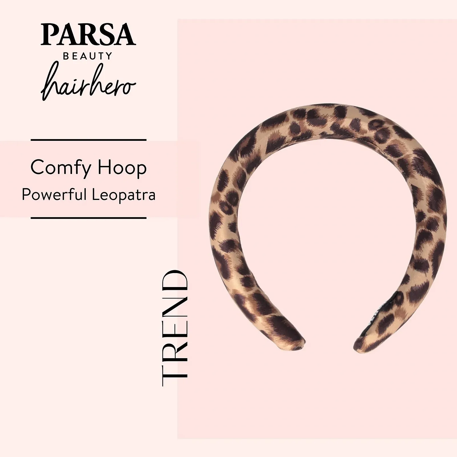 Обруч PARSA Beauty Comfy Hoop Powerful Leopatra Леопардовий принт, фото №2