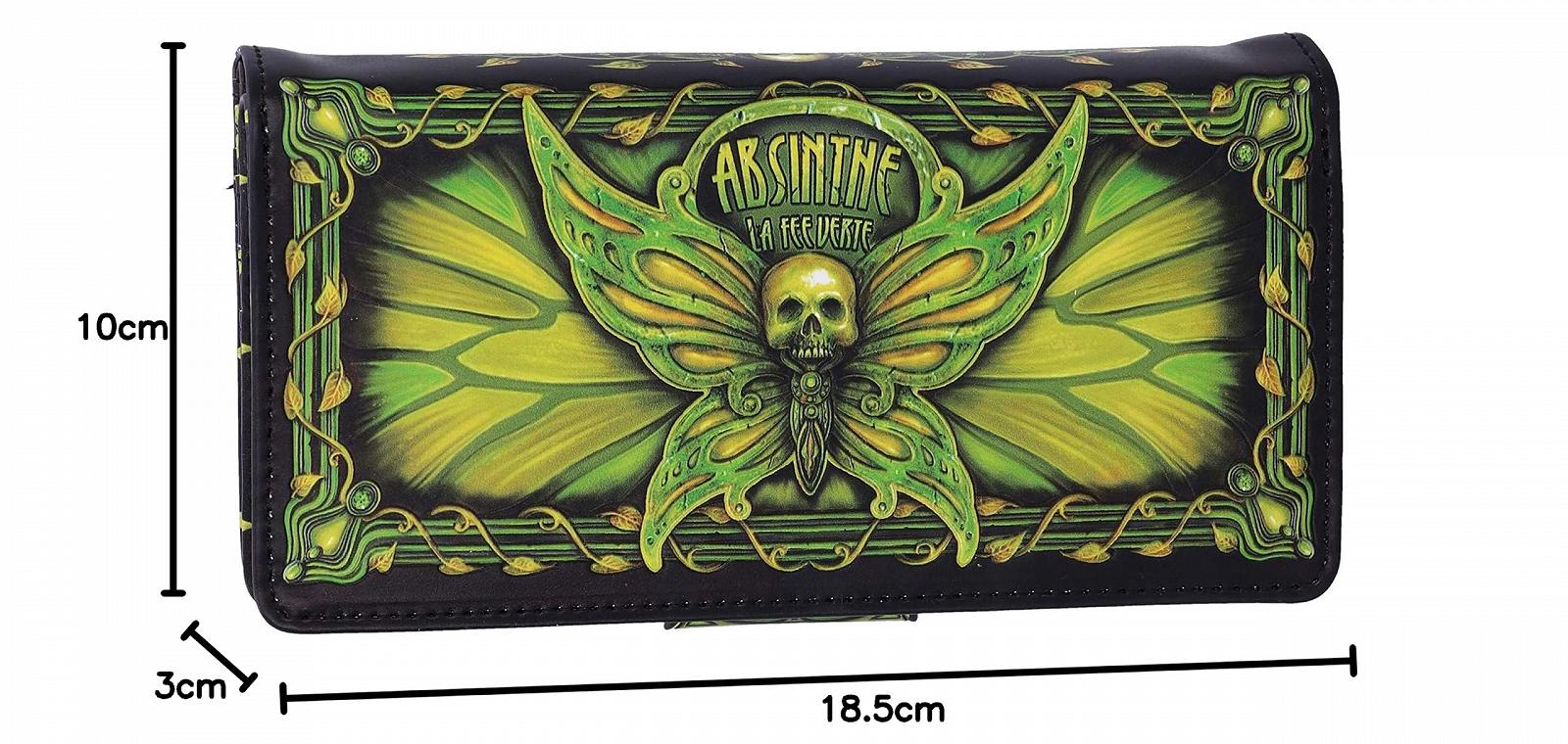Кошелек Nemesis Now Absinthe La Fee Verte Рельефный 18.5 см Зеленый, фото №8