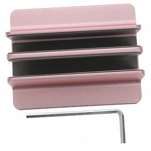 Подставка для ноутбука VILLCASE Регулируемая по высоте Подставка для планшета для вертикального использования Прочная стойка для ноутбука для офиса дома Розовое золото - Фото 1