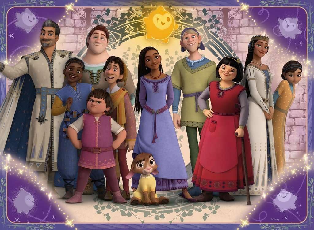 Пазл Ravensburger Disney Wish Wishes Come True 150 элементов XXL 7+, фото №2