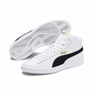 Кроссовки унисекс Puma Smash v2 Mid L Высокие synthetic.ua - Фото 1