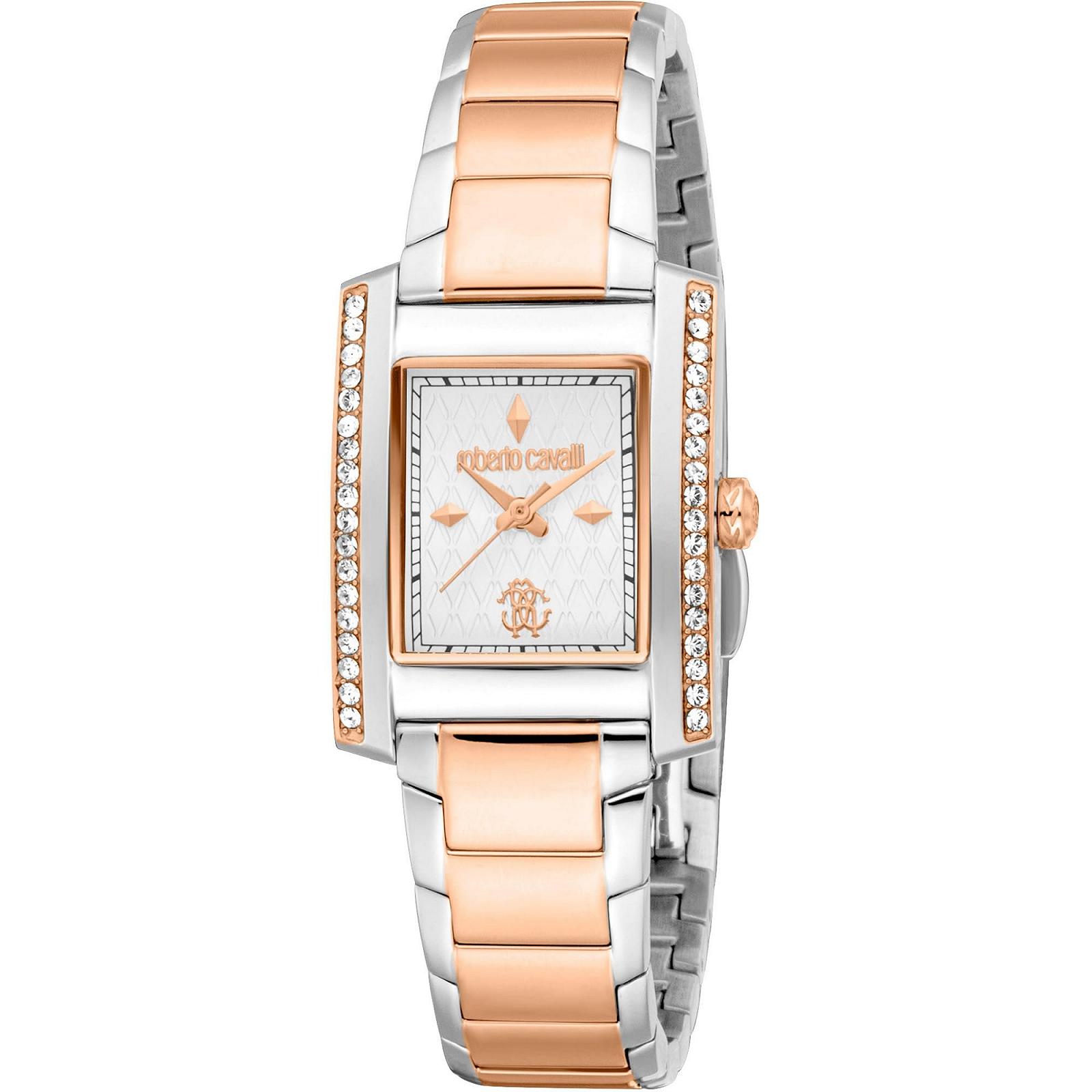 Женские часы Quartz Roberto Cavalli RC5L120M0105, серебристо-серый, фото №1