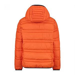Куртка CMP Дитяча Унісекс з Фіксованим Капюшоном Утеплена, помаранчева synthetic.ua - Фото 1