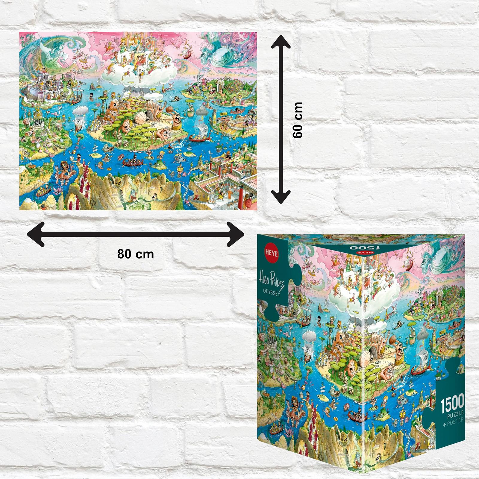 Пазл Heye Hugo Prades Odyssey 1500 элементов 50 x 70 см, фото №3