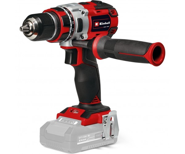 Einhell Шурупокрут-дриль акумуляторний TP-CD 18/80 Li BL Solo PXC 18В безщіткова 80Нм 0-500/0-1800об/хв, 1.4кг, без АКБ та ЗП, фото №1