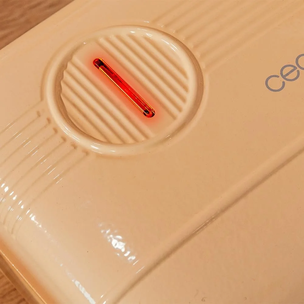 Сэндвичница Cecotec Vintage Rock'Ntoast Retro One Red 700 Вт 3 Сменные пластины Ретро покрытие Rockstone, фото №9 Сэндвичница Cecotec Vintage Rock'Ntoast Retro One Red 700 Вт 3 Сменные пластины Ретро покрытие Rockstone, фото №9