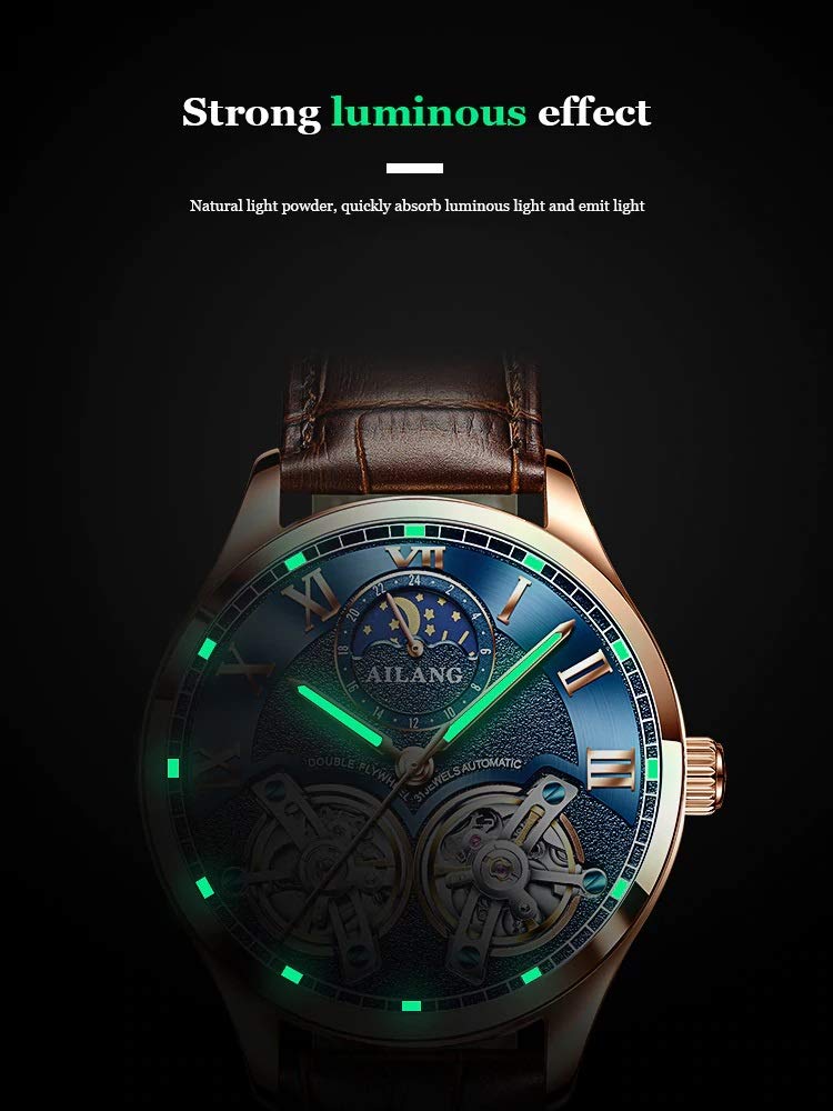 Часы AILANG Luxe Men's Automatic Mechanical Strap, Strap, фото №2