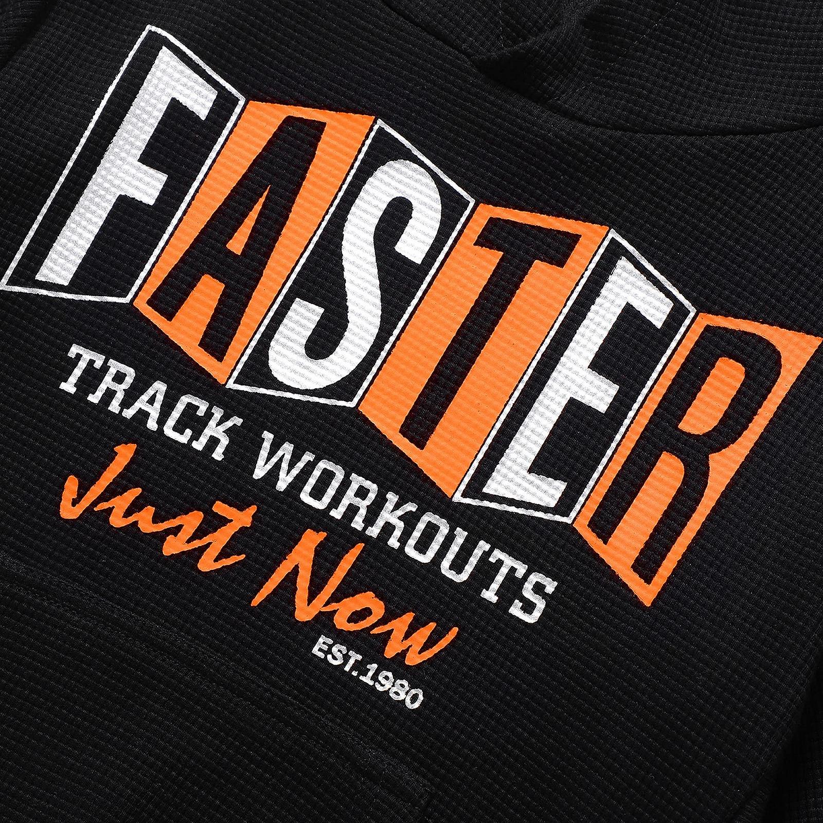 Худи LAUSONS Детский пуловер с капюшоном, толстовка с длинными рукавами для мальчиков, куртка с капюшоном и карманом, уличный модный джемпер с капюшоном, фото №4