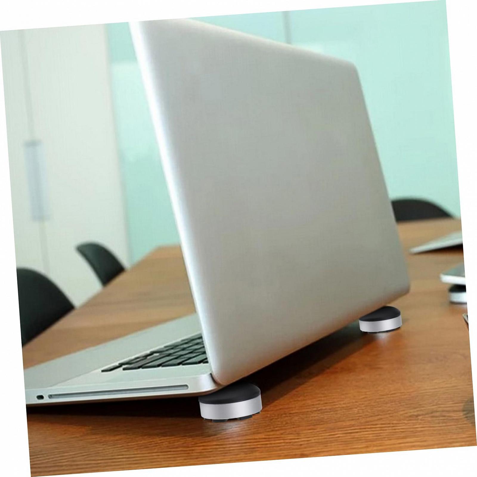 Подставка для ноутбука Портативная Подъем ноутбука Для лучшей циркуляции воздуха Нескользящая основа Эргономичный наклон Для комфорта рук, фото №7