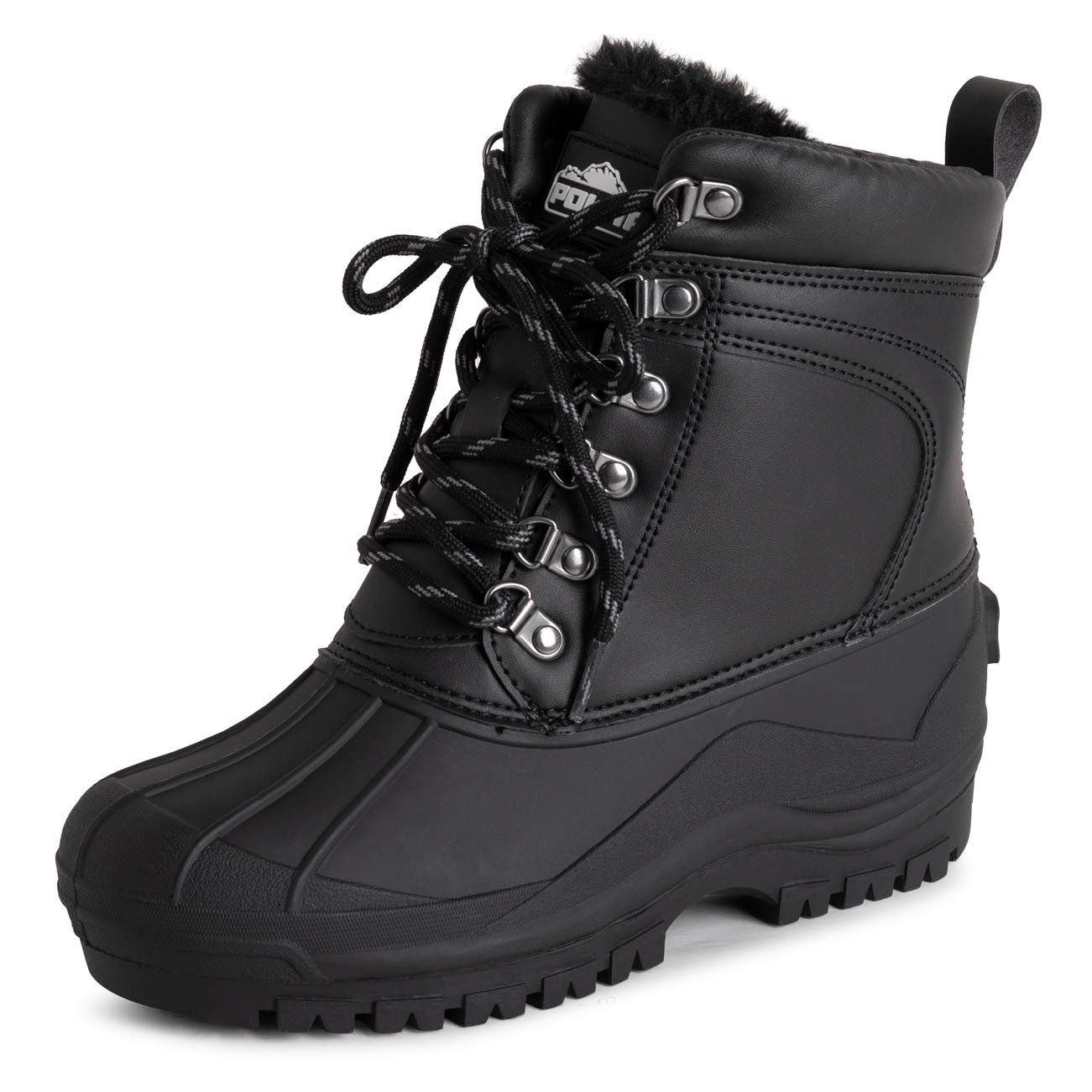 Мужские Ботинки Polar Dirt Lace-Up Короткие Нейлон Зимние Снежные Дождевые Водонепроницаемые, фото №1