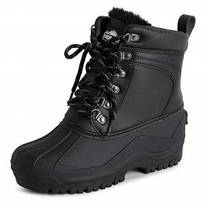 Мужские Ботинки Polar Dirt Lace-Up Короткие Нейлон Зимние Снежные Дождевые Водонепроницаемые - Фото 1