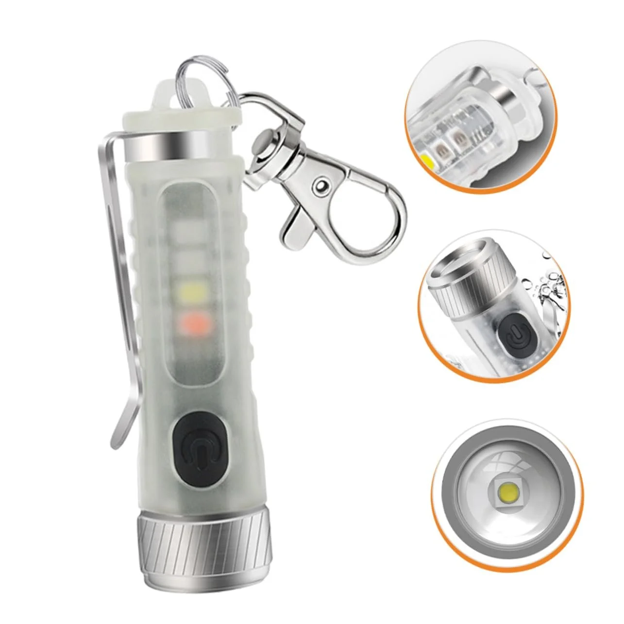 Ліхтарик LED Sosoport, 2 x Брелоки, Міні, фото №5 Ліхтарик LED Sosoport, 2 x Брелоки, Міні, фото №5