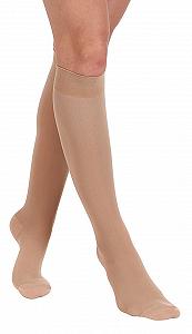 Компрессионные чулки Unbekannt 280 Denier KKL 2 Компрессионные гольфы mmHg 23-32 Бежевый Черный Непрозрачный - Фото 1