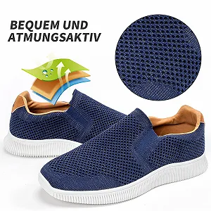 Кросівки MrToNo Сліпони Чоловічі Повсякденні Легкі Лофери Зручні Дихаючі Спортивні для бігу, тренажерного залу, фітнесу та джогінгу synthetic.ua - Фото 1