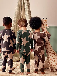 Комплект піжам NEXT з довгими рукавами, 3 шт. synthetic.ua - Фото 1