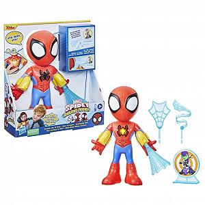 Фігурка Spidey Marvel Людина-павук та його дивовижні друзі Електронний костюм 25 см synthetic.ua - Фото 1