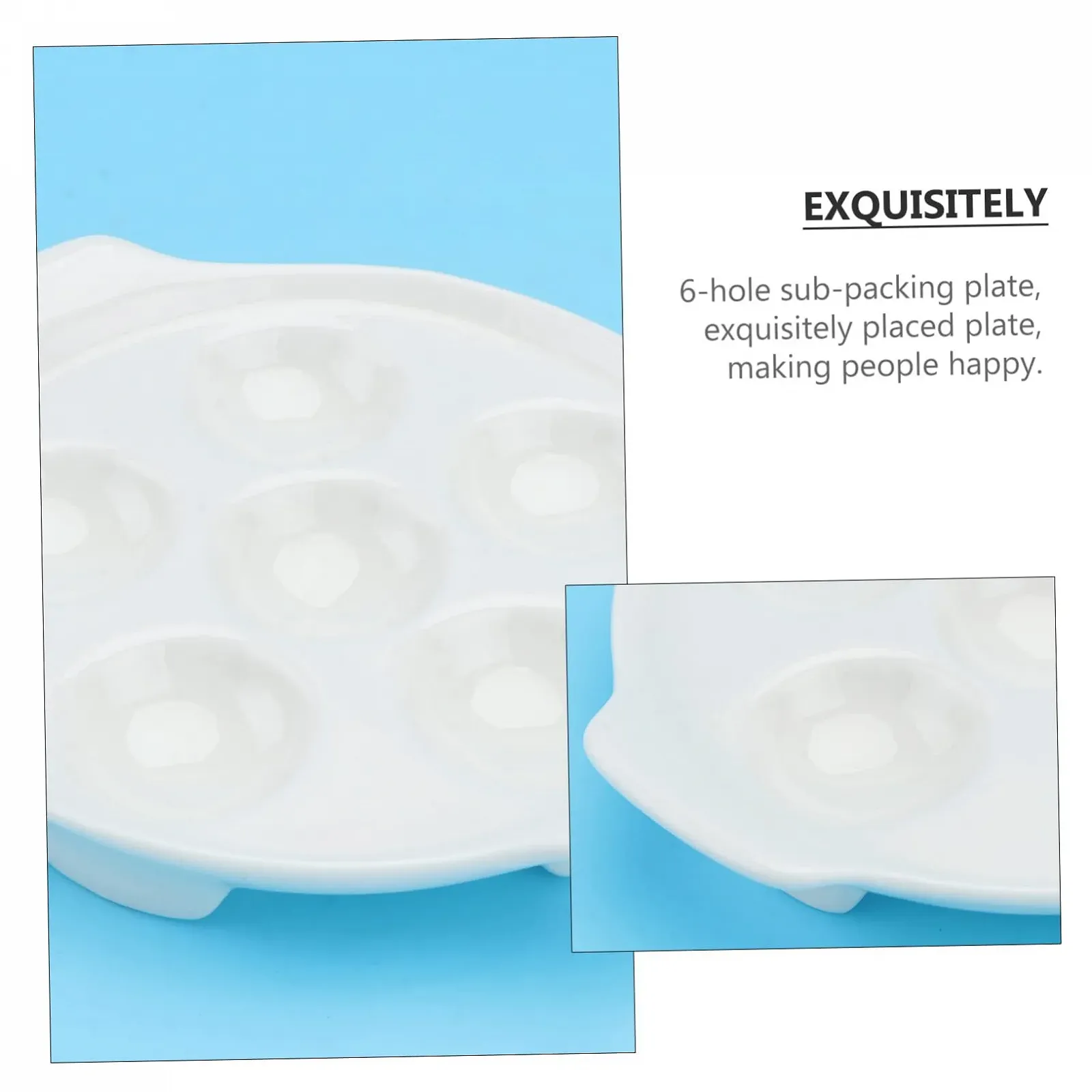 Форма для равликів Керамічна На 6 отворів, фото №4 Форма для равликів Керамічна На 6 отворів, фото №4