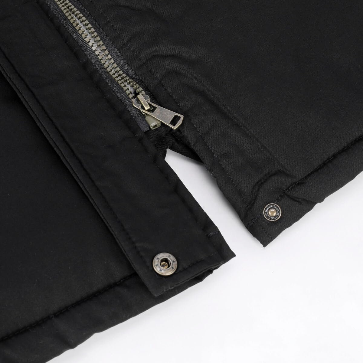 Пальто YYNUDA Зимове, утеплене, середньої довжини, парка з хутряним капюшоном, товсте, фото №7