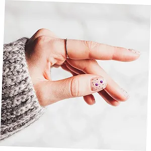 Стразы Healeved Плоские для дизайна ногтей в коробке с большими красными AB блестящими камнями для DIY маникюра. Аксессуары для творческого украшения и декорирования ногтей synthetic.ua - Фото 1