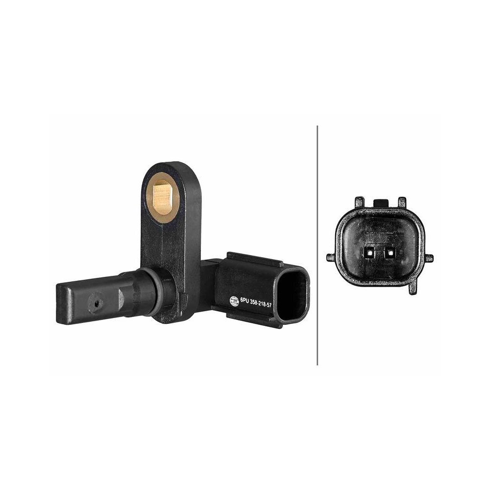 Датчик частоты вращения колеса HELLA 6PU 358 218-571 для TOYOTA, передний мост, фото №1