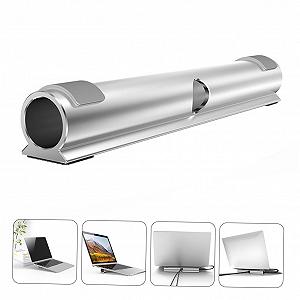 Подставка для ноутбука Aluminium Gadpiparty с регулировкой высоты и кабелей synthetic.ua - Фото 1