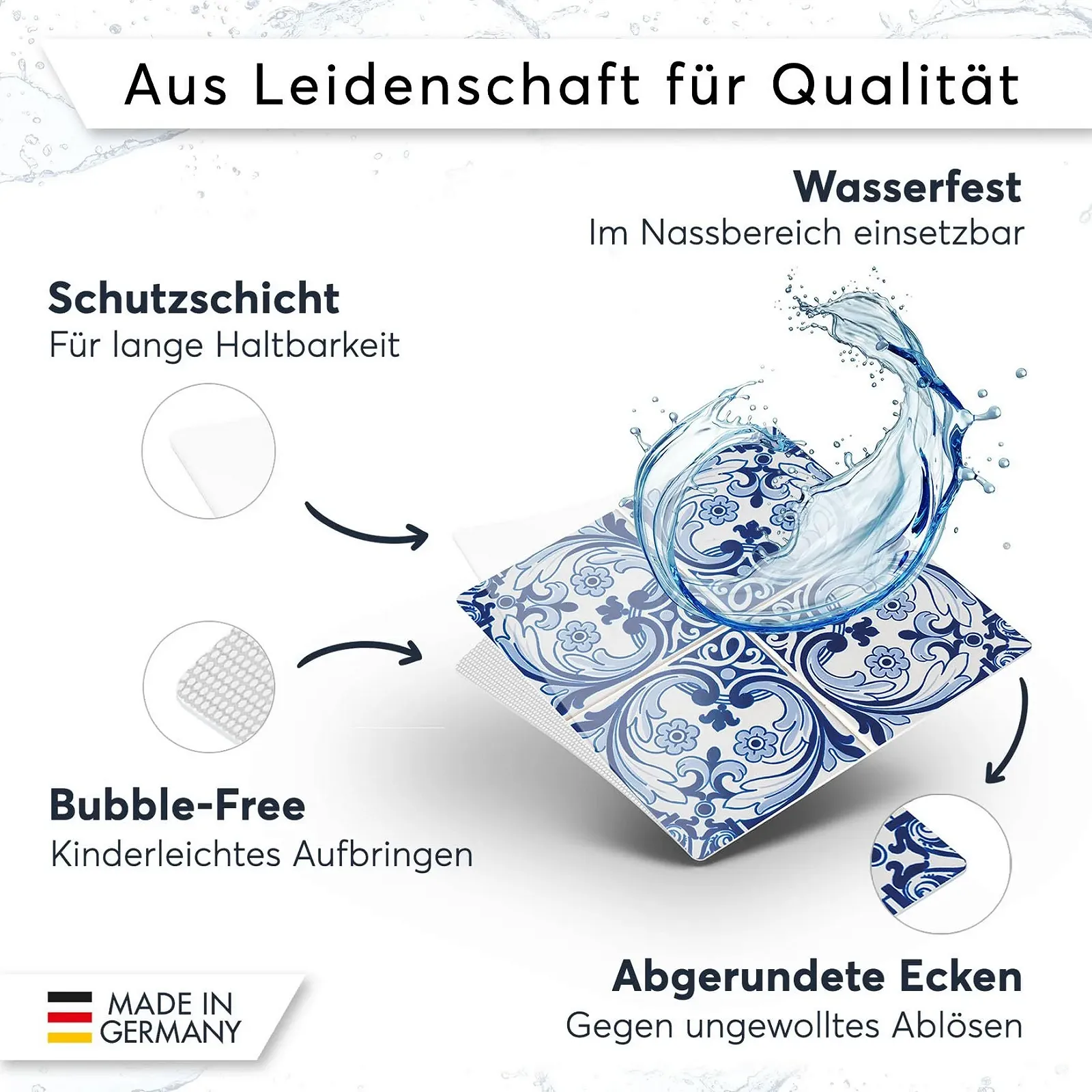 Наклейки на плитку creatisto Design Motif Classic 9 шт, фото №4