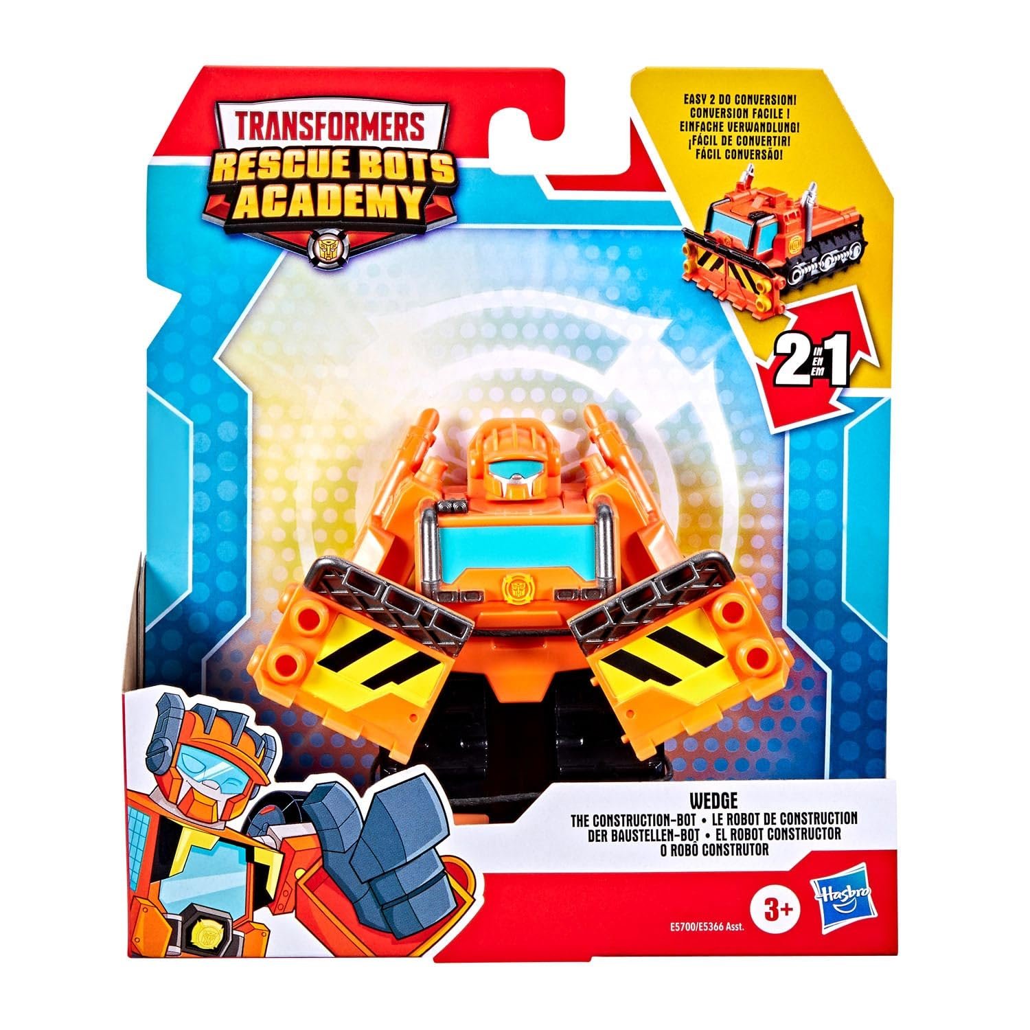Трансформер Hasbro Rescue Bots Academy Wedge the Construction, фото №2
