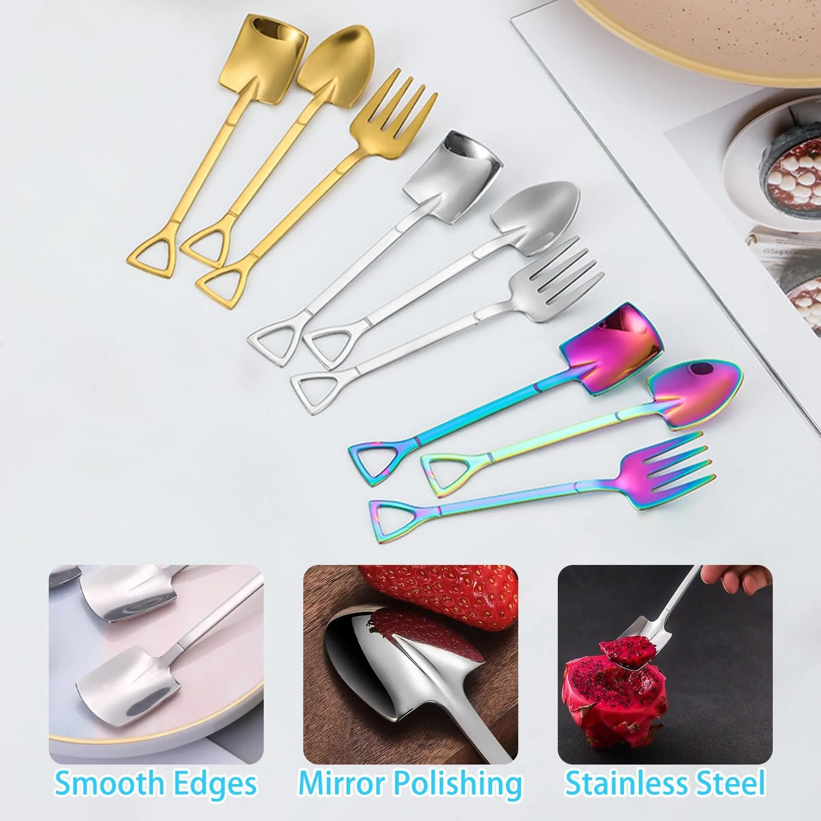 Ложка Шпатель з нержавіючої сталі, фото №2