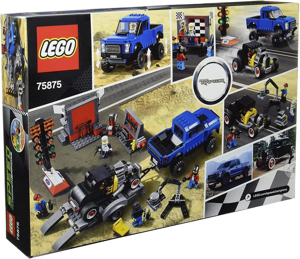 Конструктор LEGO Speed Champions 75875 Ford F-150 Raptor, фото №1