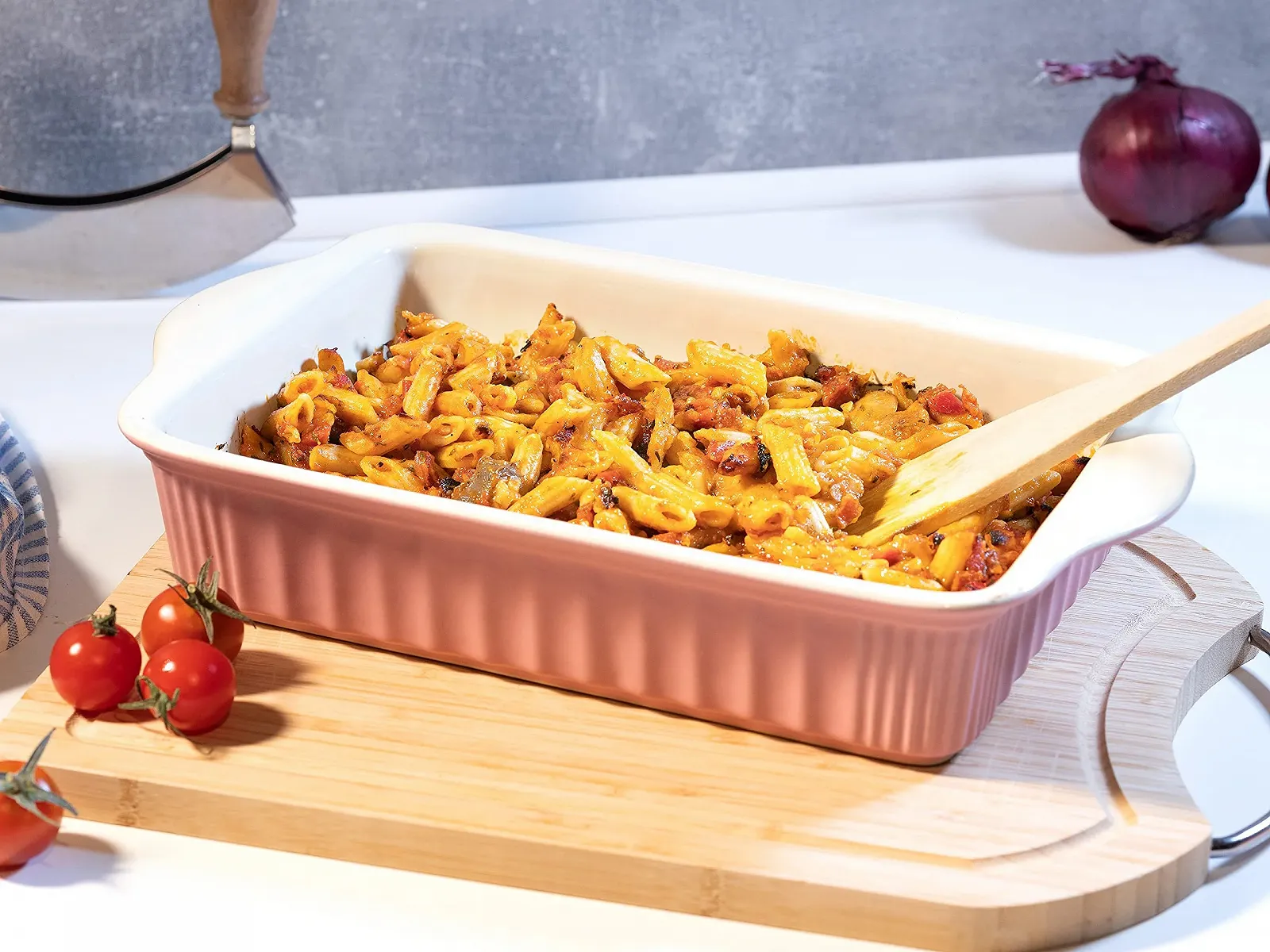 Форма для запікання Hanseküche Велика на 4 особи, керамічна, стійка до подряпин, антипригарна, фото №2