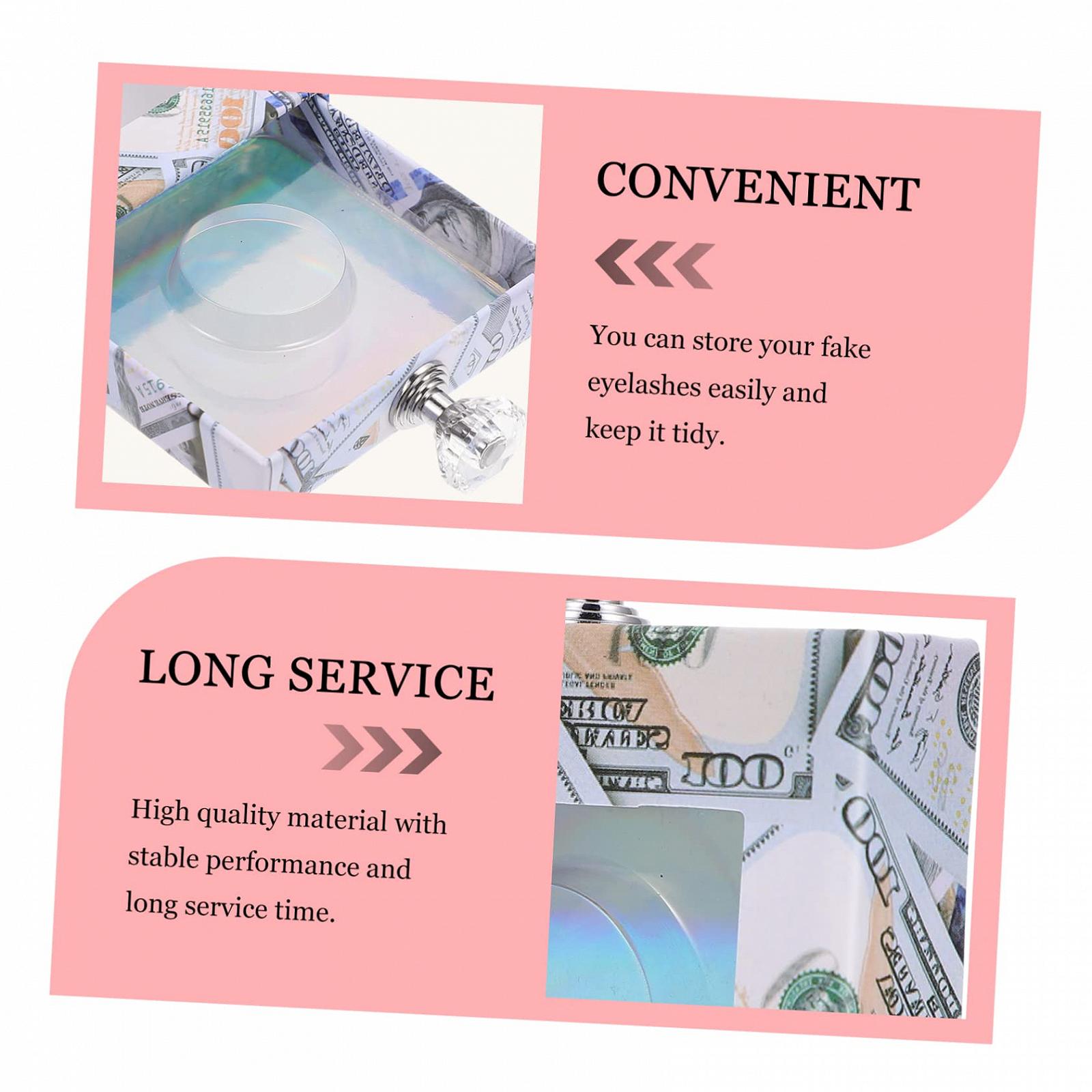 Контейнер для вій Angoily Упаковка вікно 3D Висувний, фото №6 Контейнер для вій Angoily Упаковка вікно 3D Висувний, фото №6