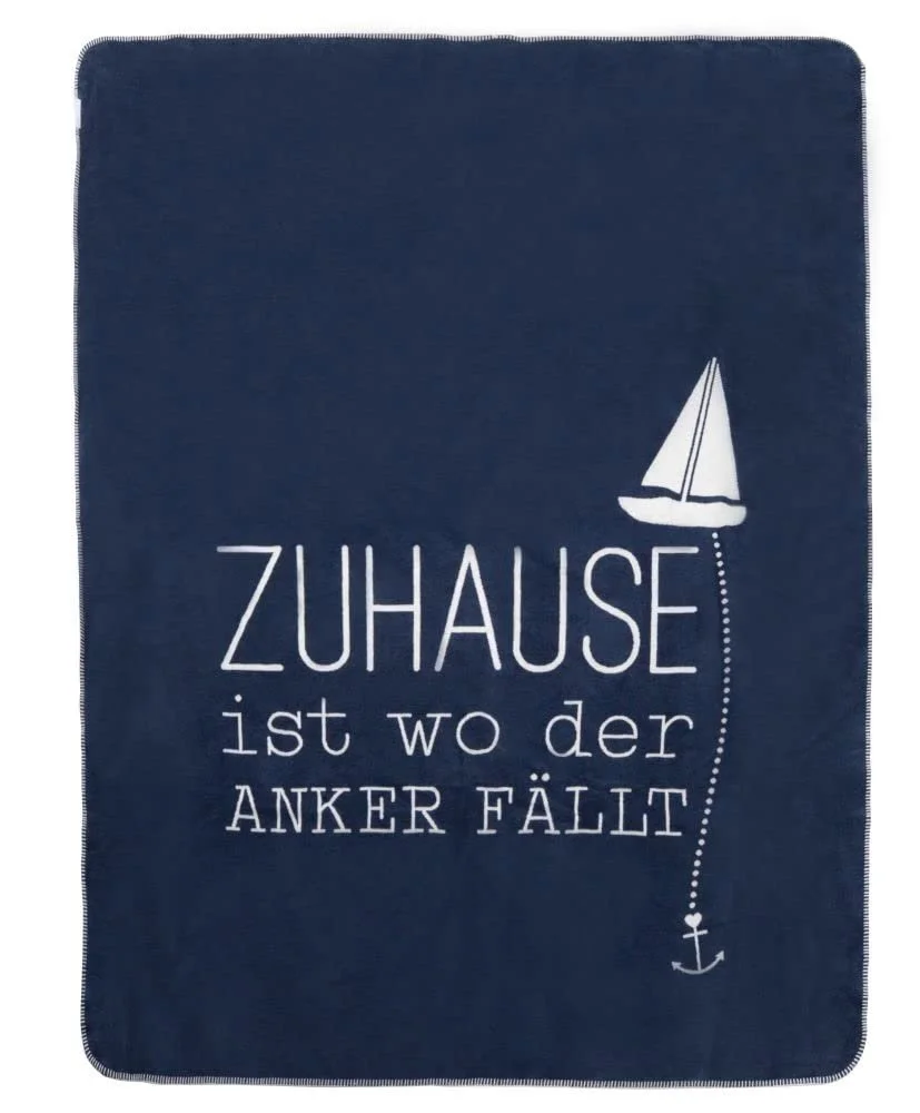 Покривало Räder Sea as Words 150 x 200 см, фото №1