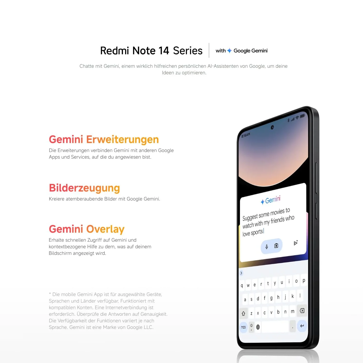 Смартфон Xiaomi Redmi Note 14, 8 + 256 ГБ, Черный, 108 Мп AI Система камеры, Аккумулятор 5500 мАч, Дисплей 120 Гц с защитой глаз, Функции AI (Зарядное устройство не входит в комплект), фото №11
