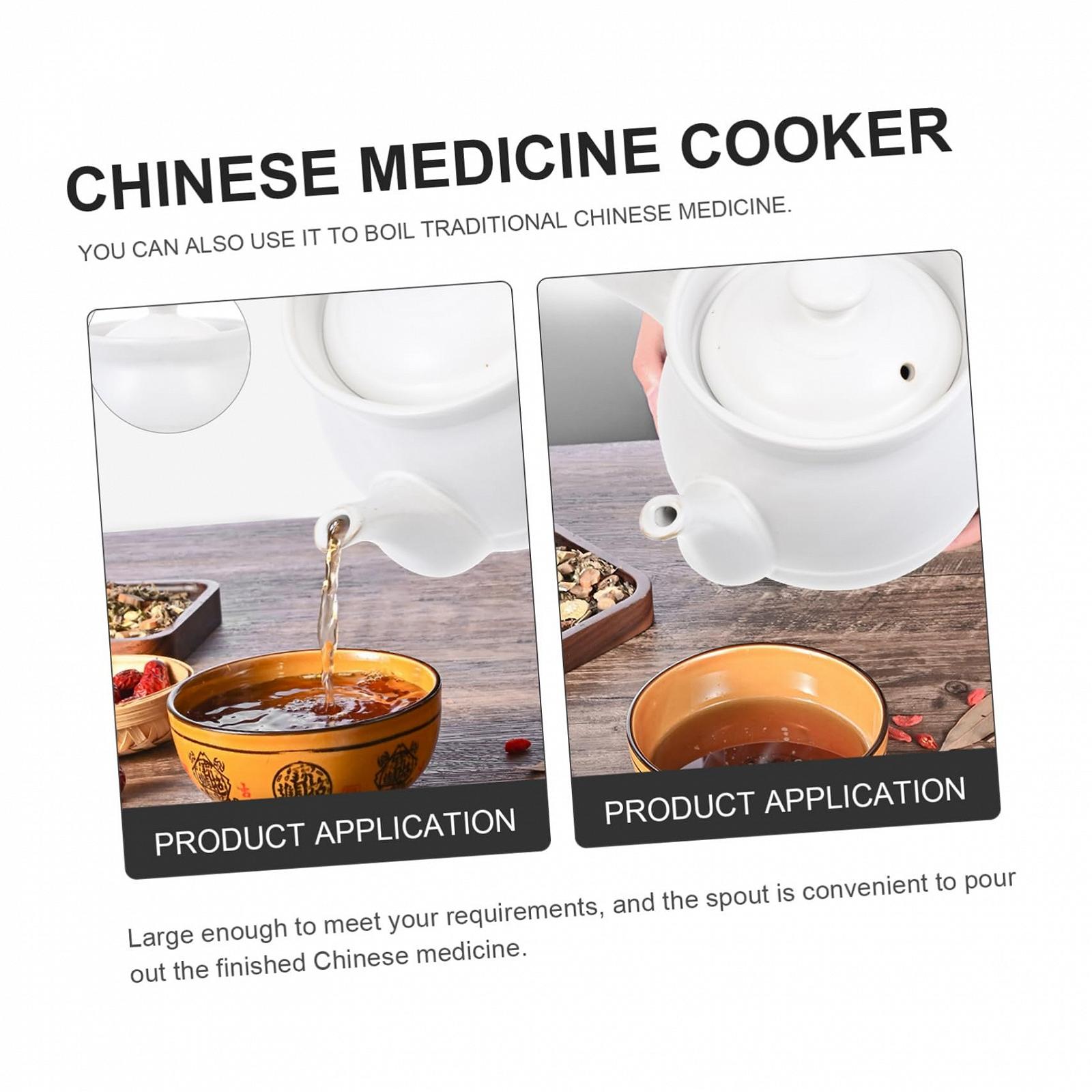 Керамический горшок для лекарств BESTYASH для газовой плиты термостойкий 200 г, фото №4