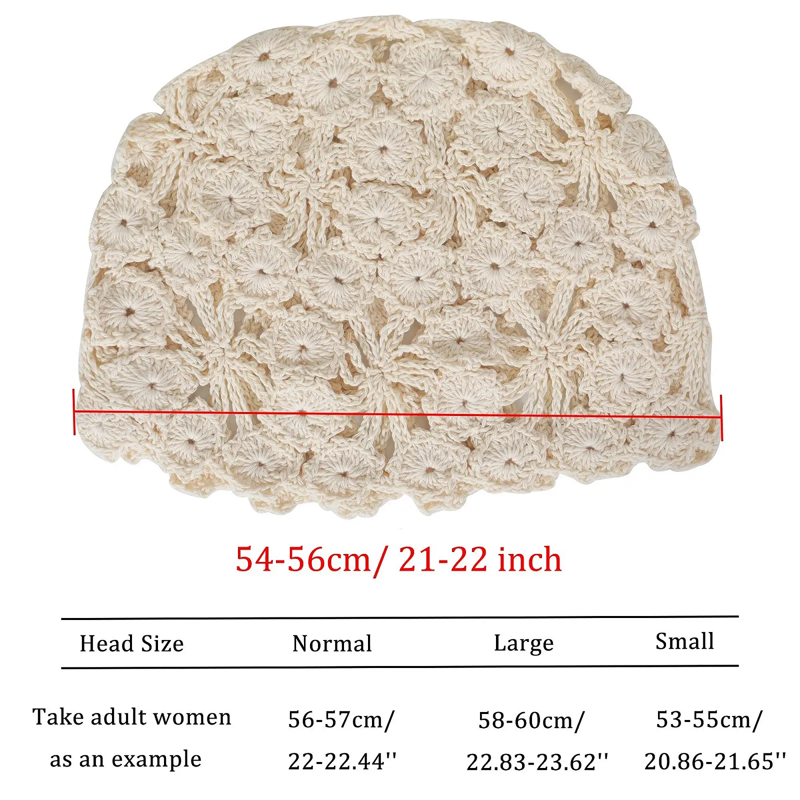 Вязаная хлопковая шапка-бини ZLYC для женщин, фото №5 Вязаная хлопковая шапка-бини ZLYC для женщин, фото №5